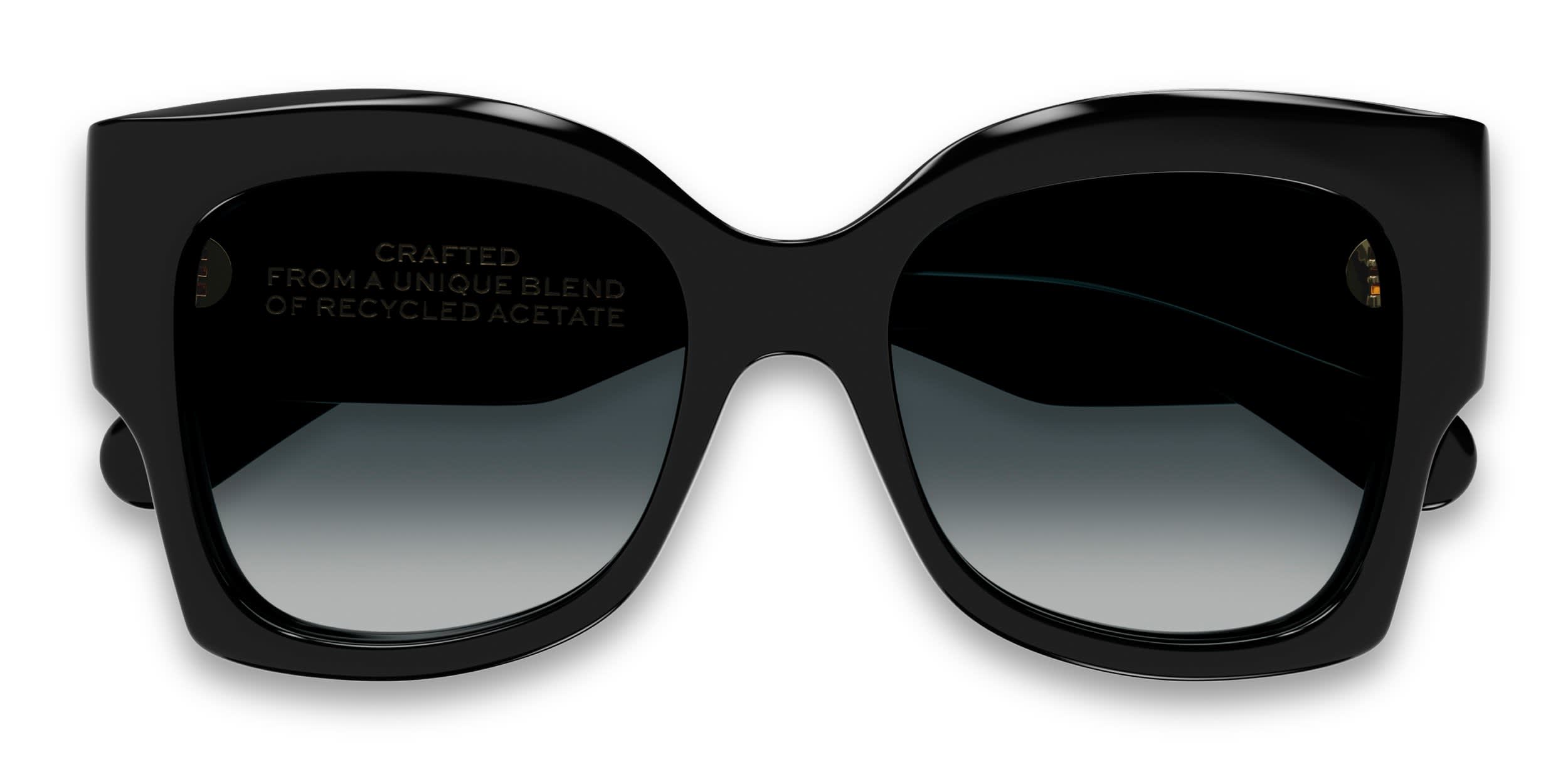 Chloe CH0252S Black, Gray glasses - Black - Frontal View