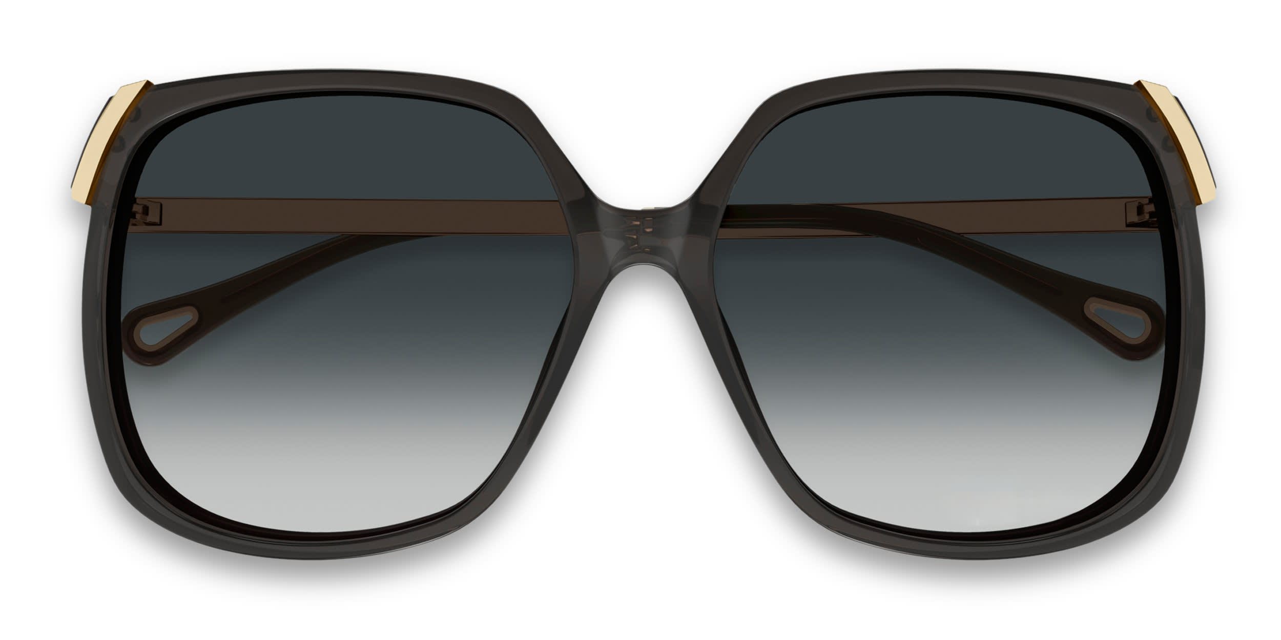 Chloe CH0286S Gray glasses - Gray - Frontal View