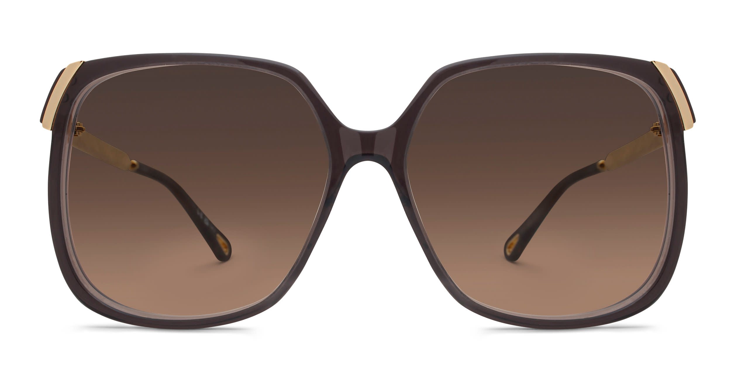 Chloe CH0286S Gray glasses - Gray - Frontal View