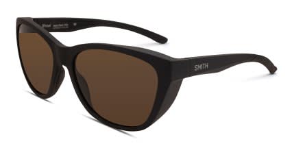 Smith Shoal Matte Black glasses - Matte Black - Angle View