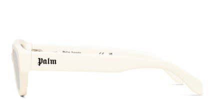 Palm Angels PA1022 Eagle White glasses - White - Side View