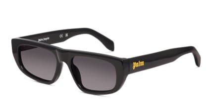 Palm Angels PA1024 Ventura Shiny Black glasses - Shiny Black - Angle View