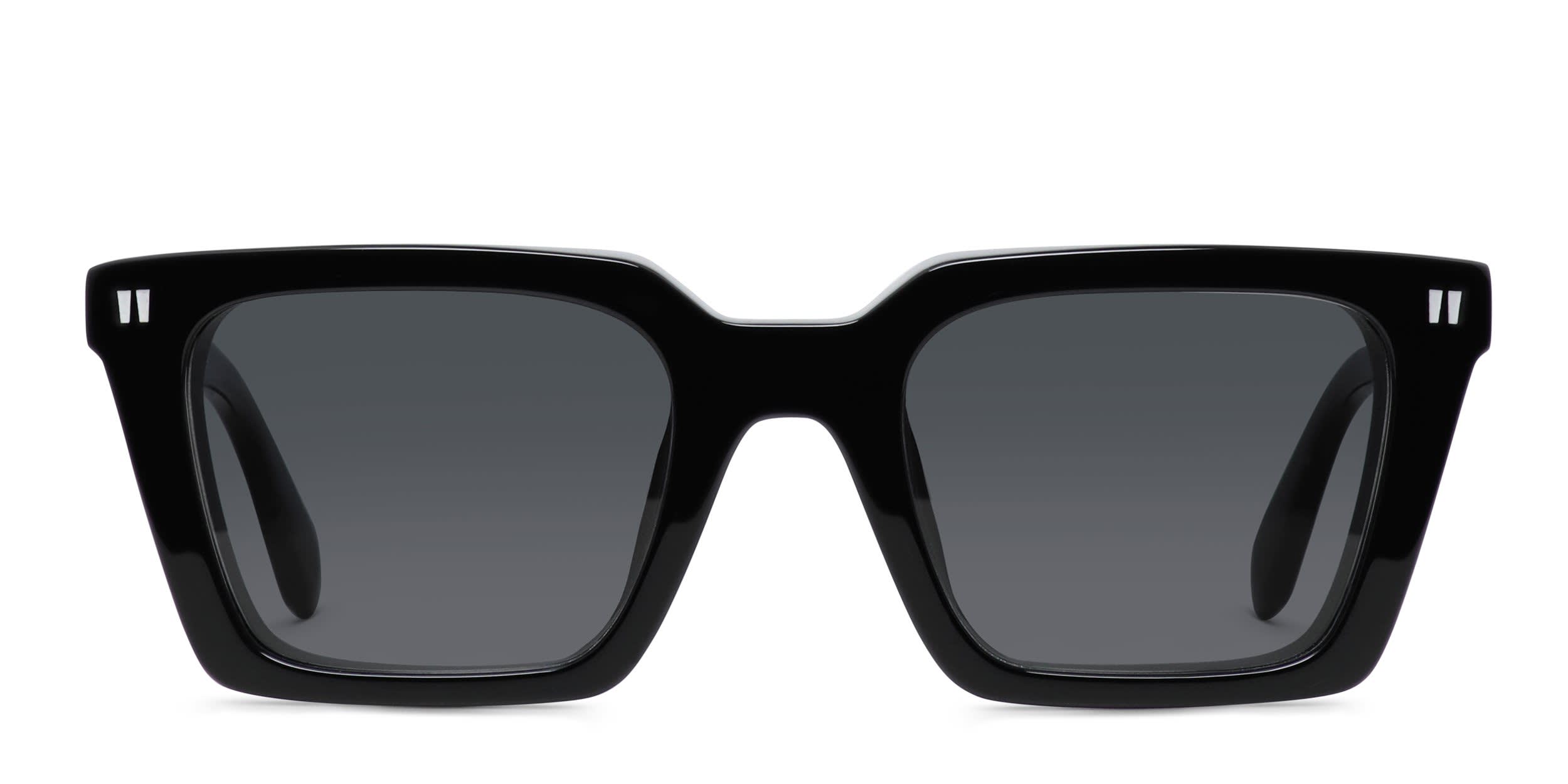 Off-White OW1004 Reno Shiny Black glasses - Shiny Black - Frontal View