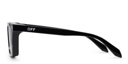 Off-White OW1004 Reno Shiny Black glasses - Shiny Black - Side View