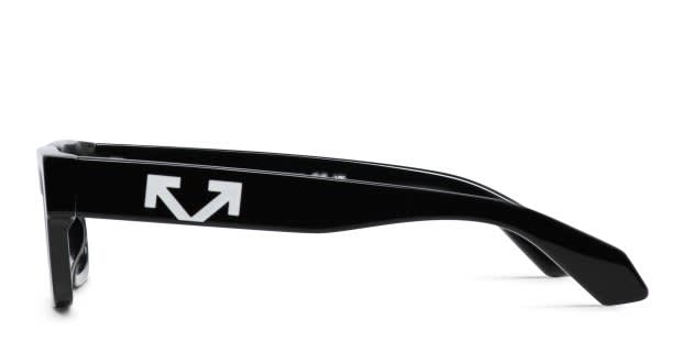 Off-White OW1032 Huntington Shiny Black Prescription Sunglasses