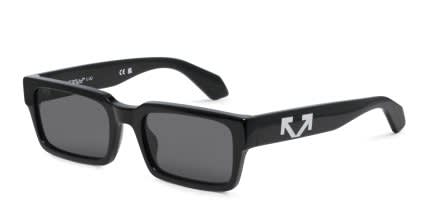 Off-White OW1032 Huntington Shiny Black glasses - Shiny Black - Angle View
