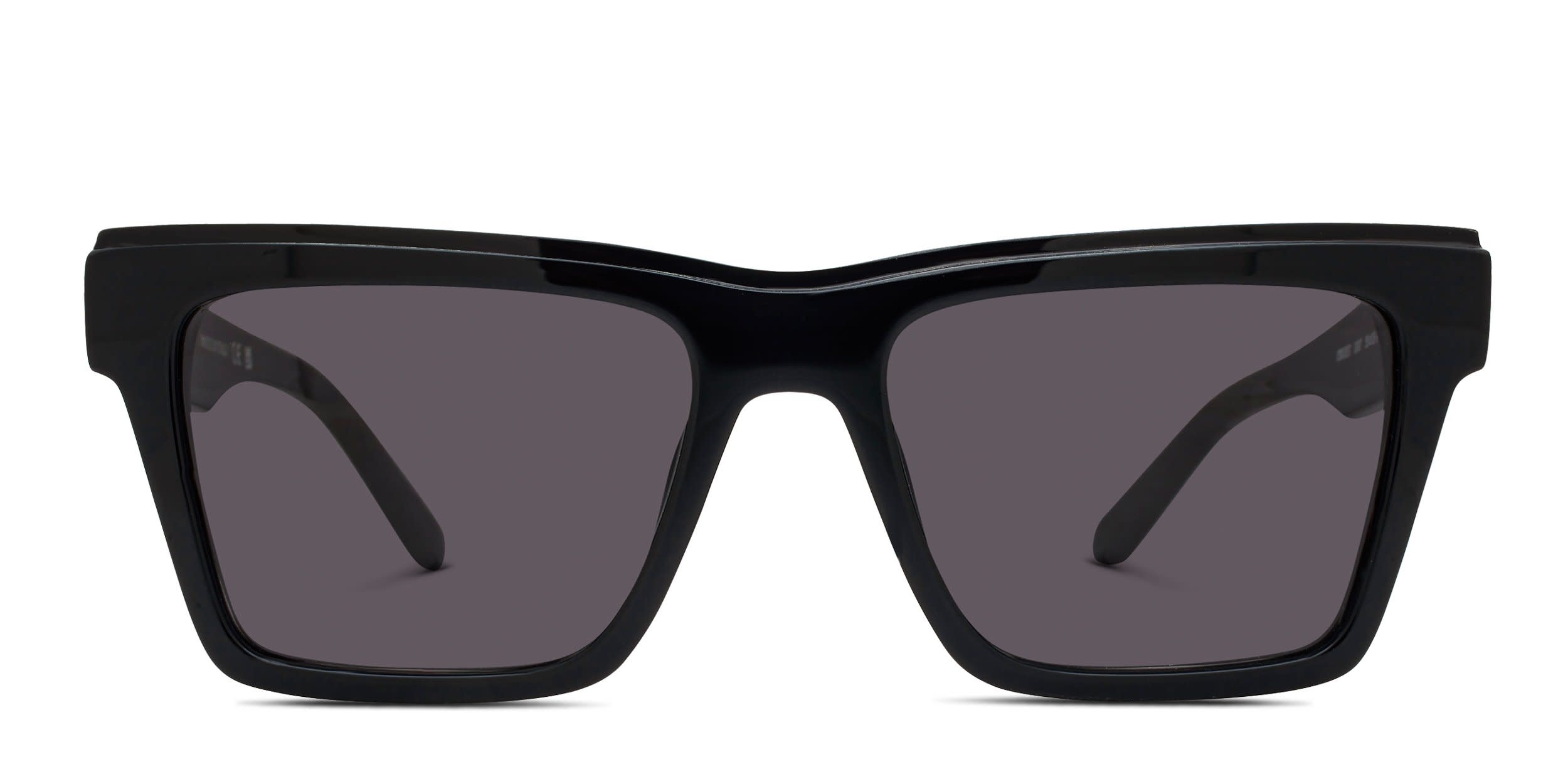 Off-White OW1037 Virginia Shiny Black glasses - Shiny Black - Frontal View