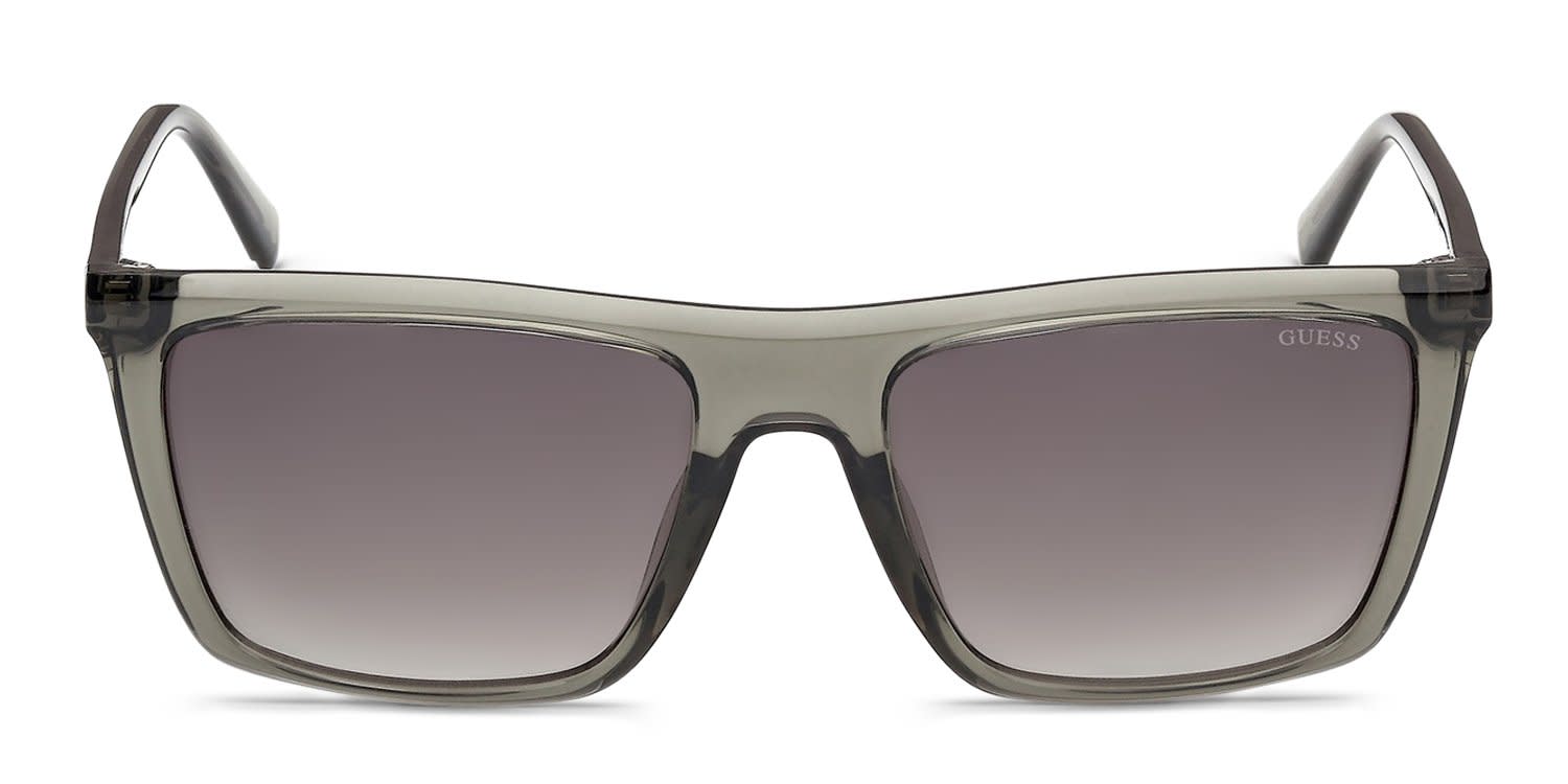 Guess GU00313 Green, Gray glasses - Green - Frontal View