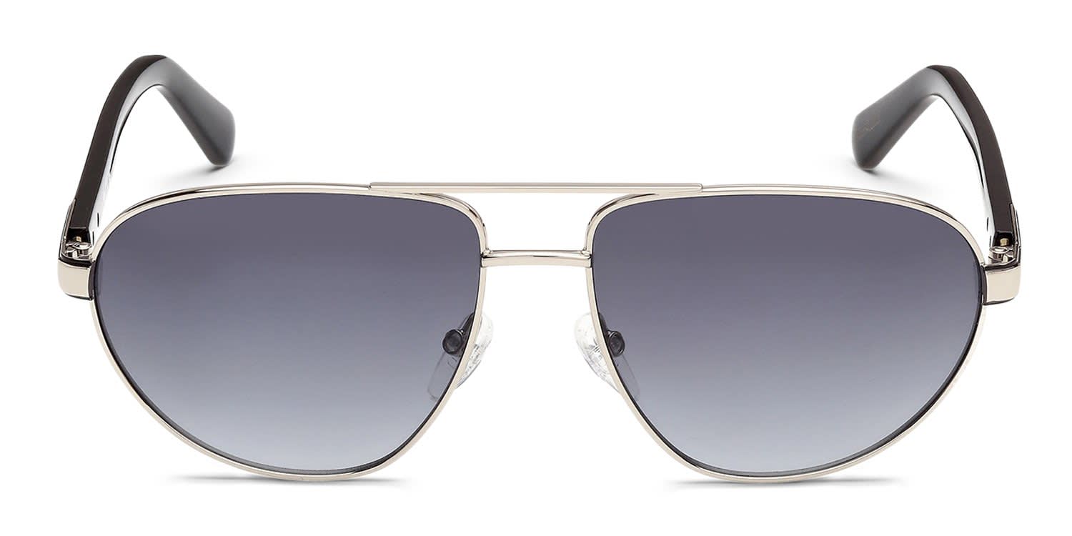 Adidas OR0148 Silver, Gray glasses - Silver - Frontal View