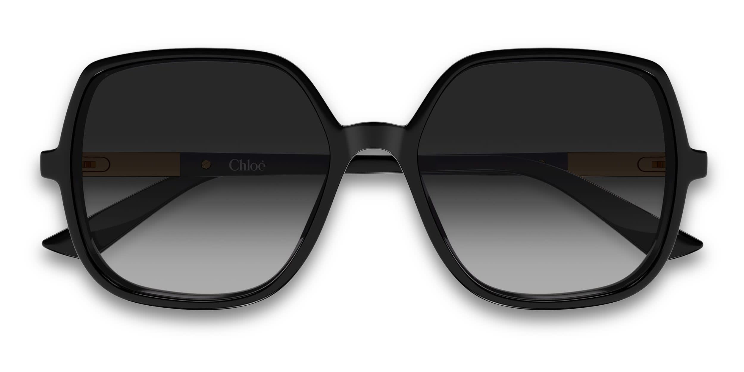 Chloe CH0362S Black, Gray glasses - Black - Frontal View