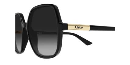 Chloe CH0362S Black, Gray glasses - Black - Side View