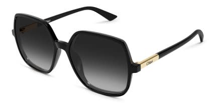 Chloe CH0362S Black, Gray glasses - Black - Angle View