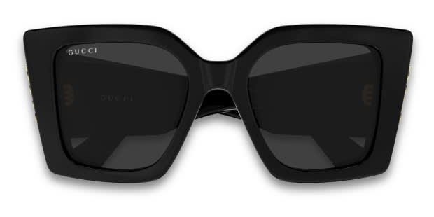 GUCCI 伊達メガネ GG0378O ブラック Gucci GG2039S black frame with grey lenses. Lenses provide 100% UV