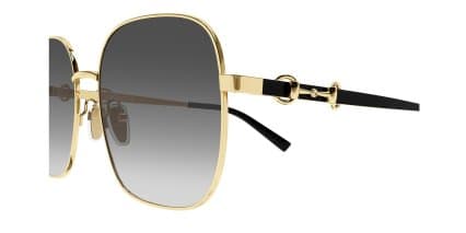 Gucci GG2053S Gold, Gray glasses - Gold - Side View