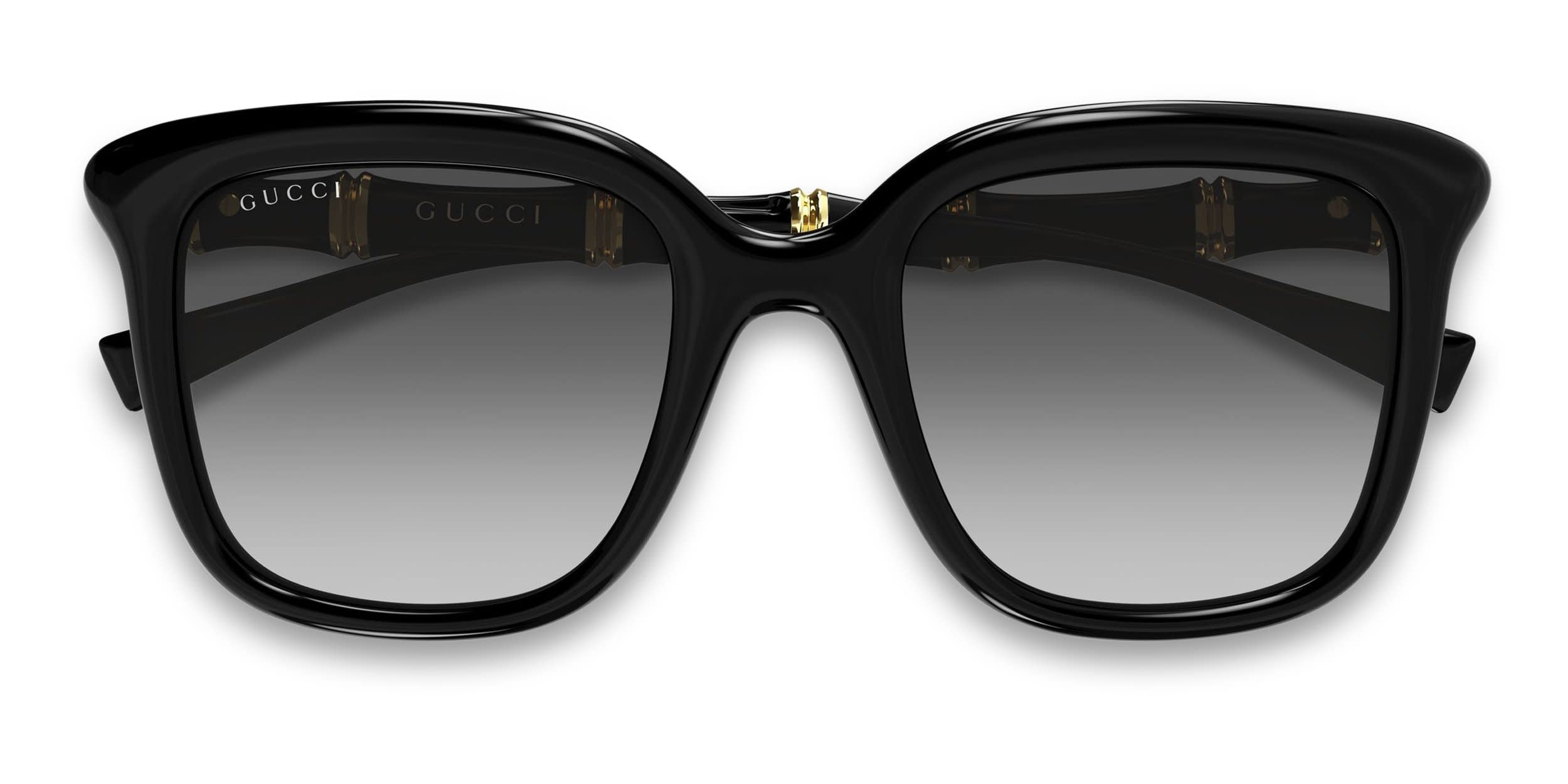 Gucci GG2058S Black, Gray glasses - Black - Frontal View