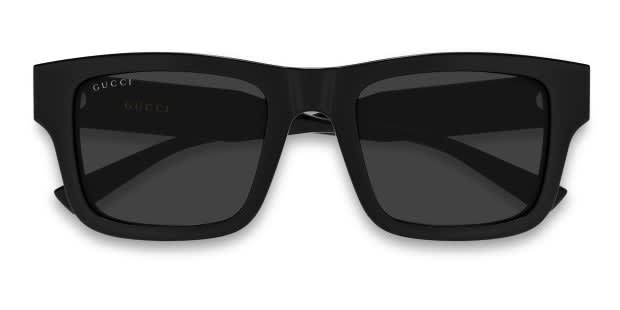Gucci GG2072SA black frame with grey lenses. Lenses provide 100
