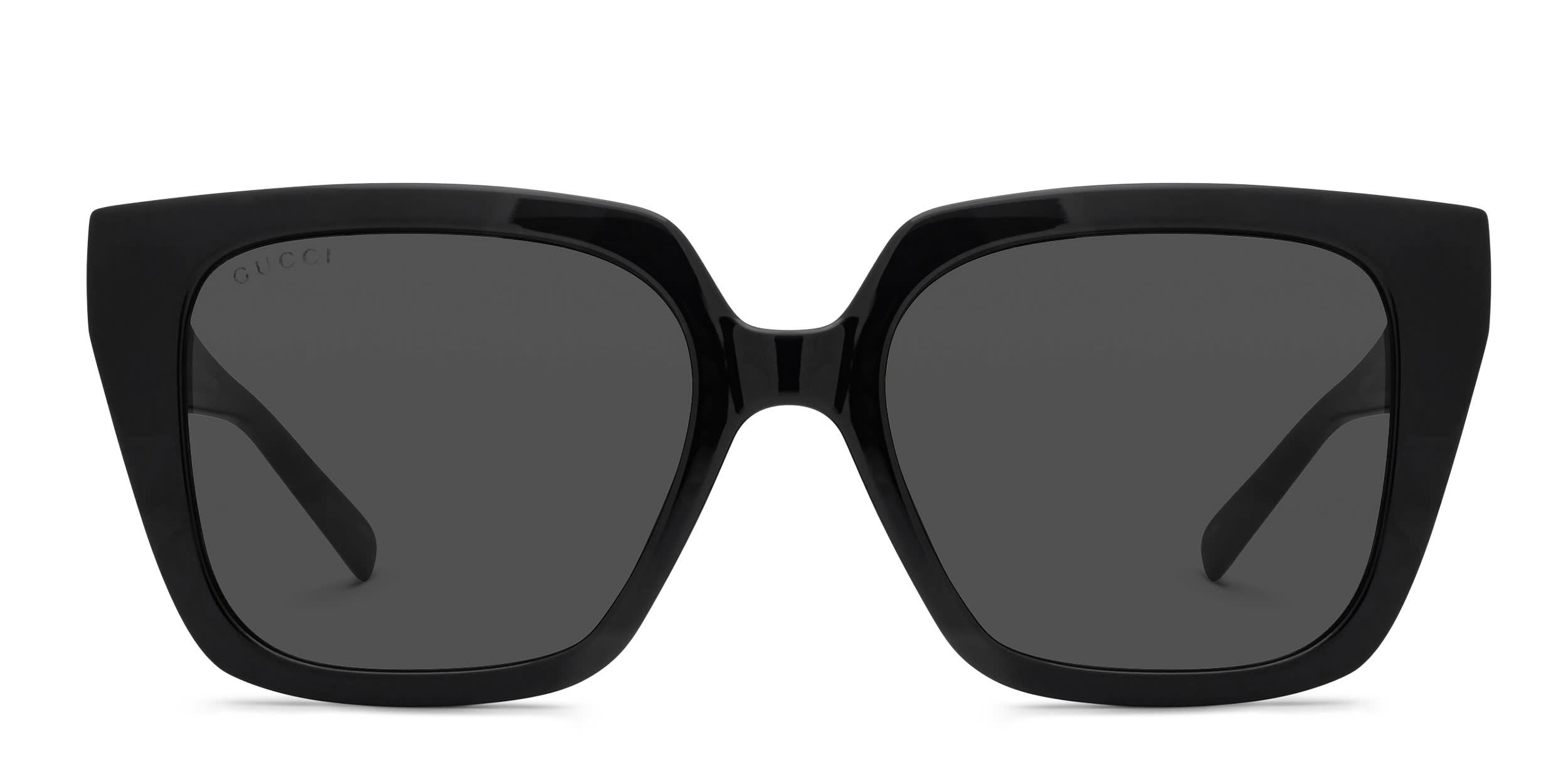 Gucci GG2102S Black, Gray glasses - Black - Frontal View