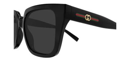 Gucci GG2102S Black, Gray glasses - Black - Side View