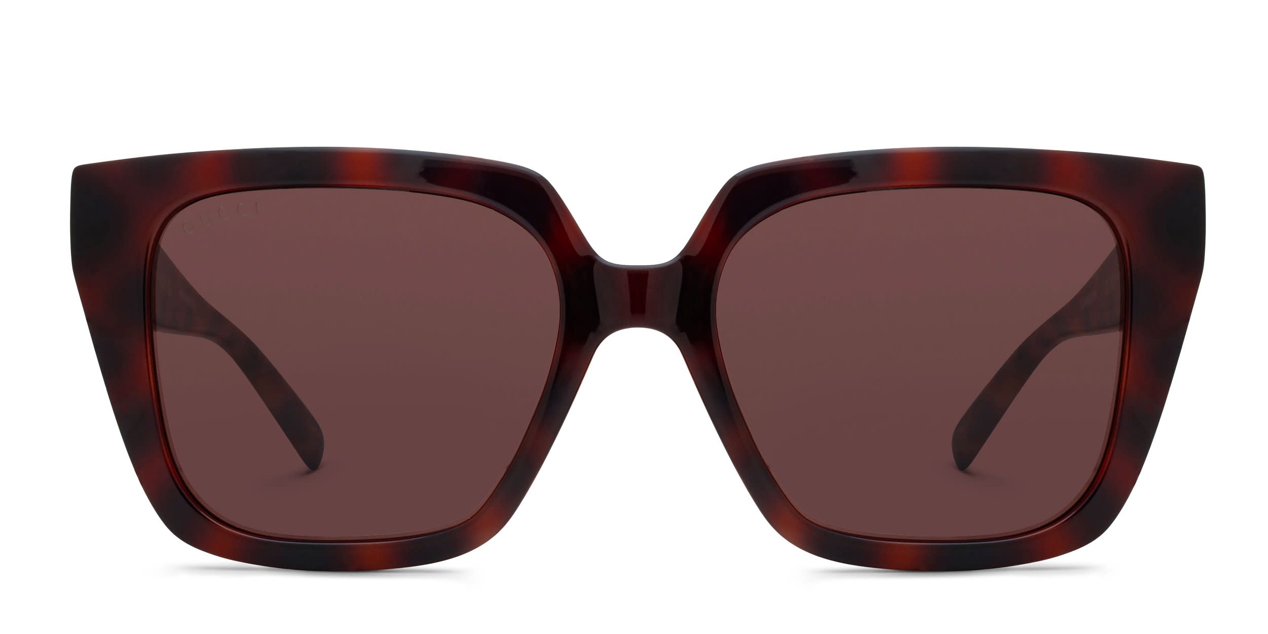 Gucci GG2102S Tortoise, Brown glasses - Tortoise - Frontal View