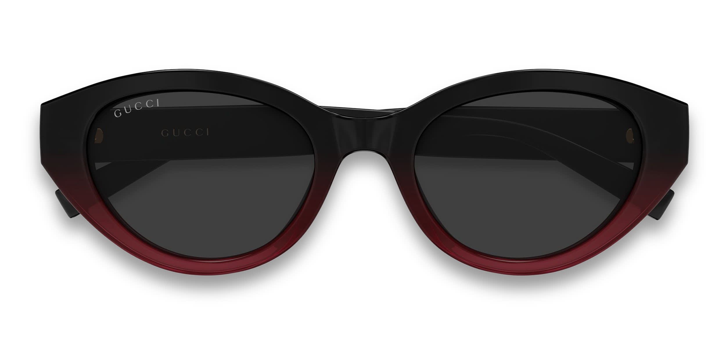 Gucci GG2105SA Black, Red glasses - Black / Red - Frontal View