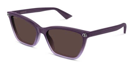 Gucci GG2111S Purple, Brown glasses - Purple - Angle View