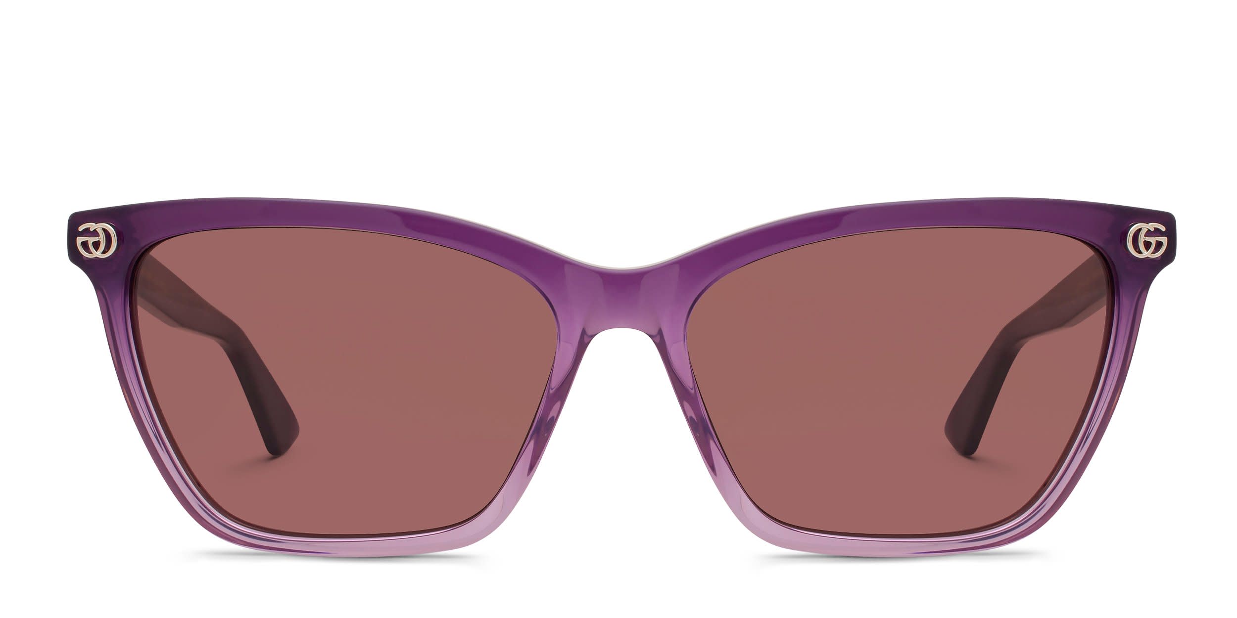 Gucci GG2111S Purple, Brown glasses - Purple - Frontal View