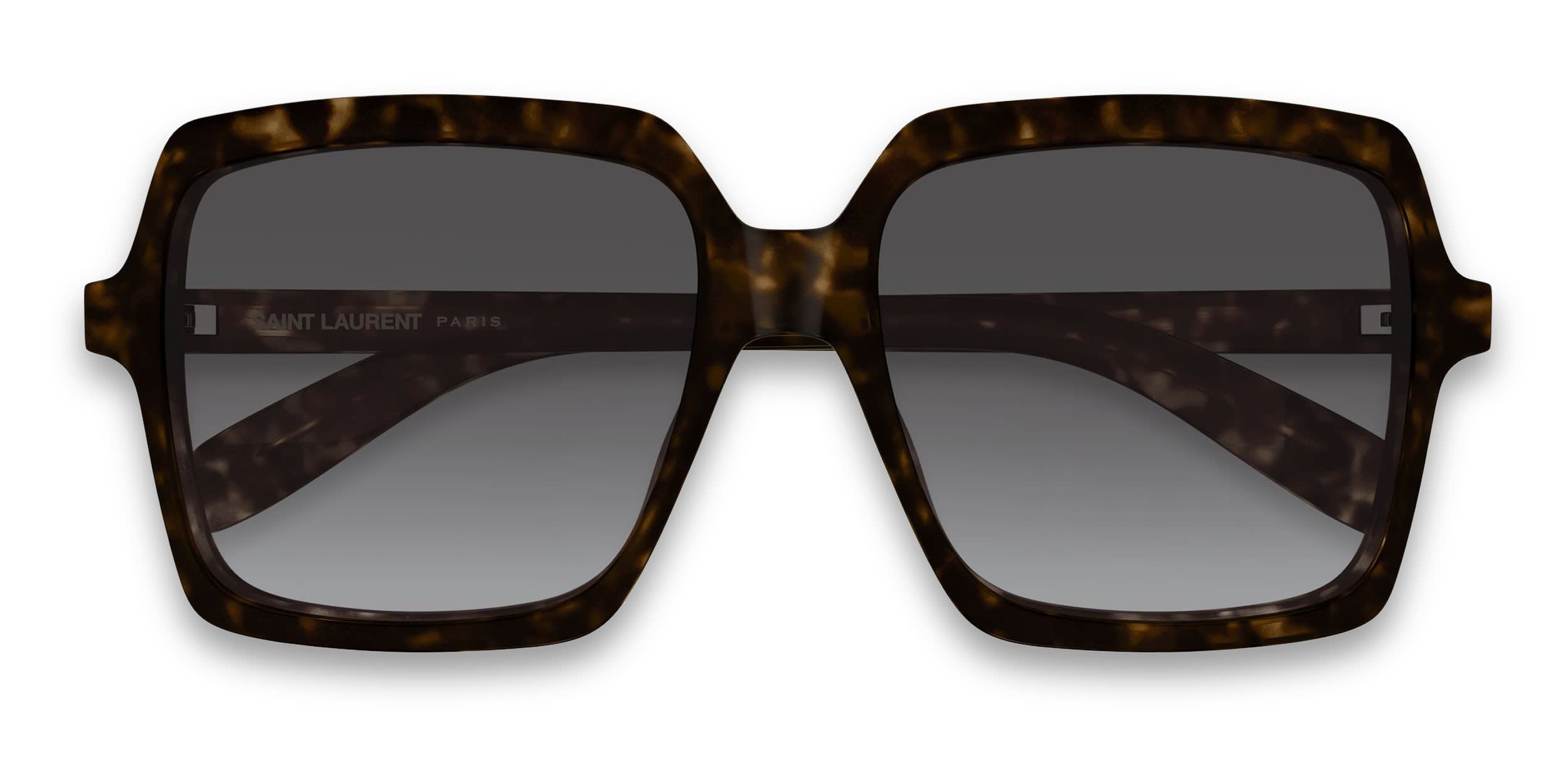 Saint Laurent SL 174 Tortoise, Gray glasses - Tortoise - Frontal View