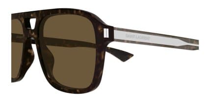 Saint Laurent SL881 Tortoise, Brown glasses - Tortoise - Side View