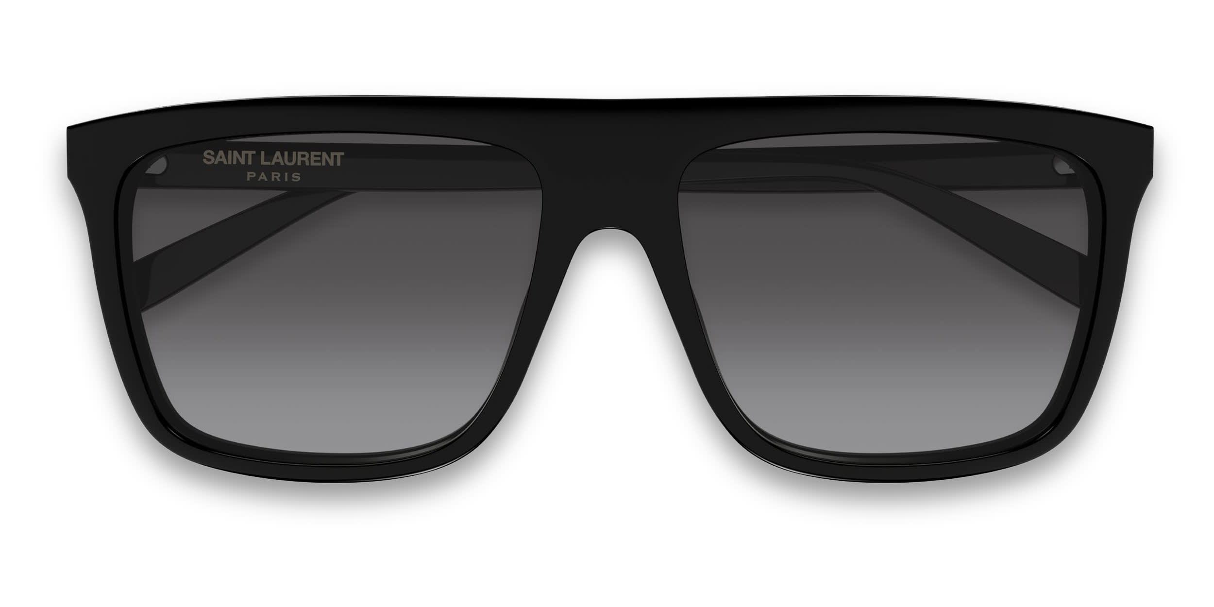 Saint Laurent SL904 Black, Gray glasses - Black - Frontal View