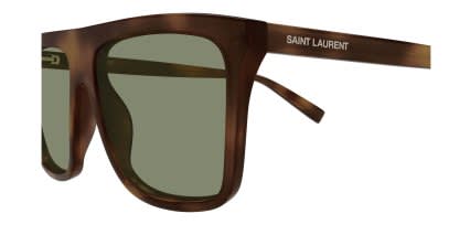 Saint Laurent SL904 Tortoise, Green glasses - Tortoise - Side View