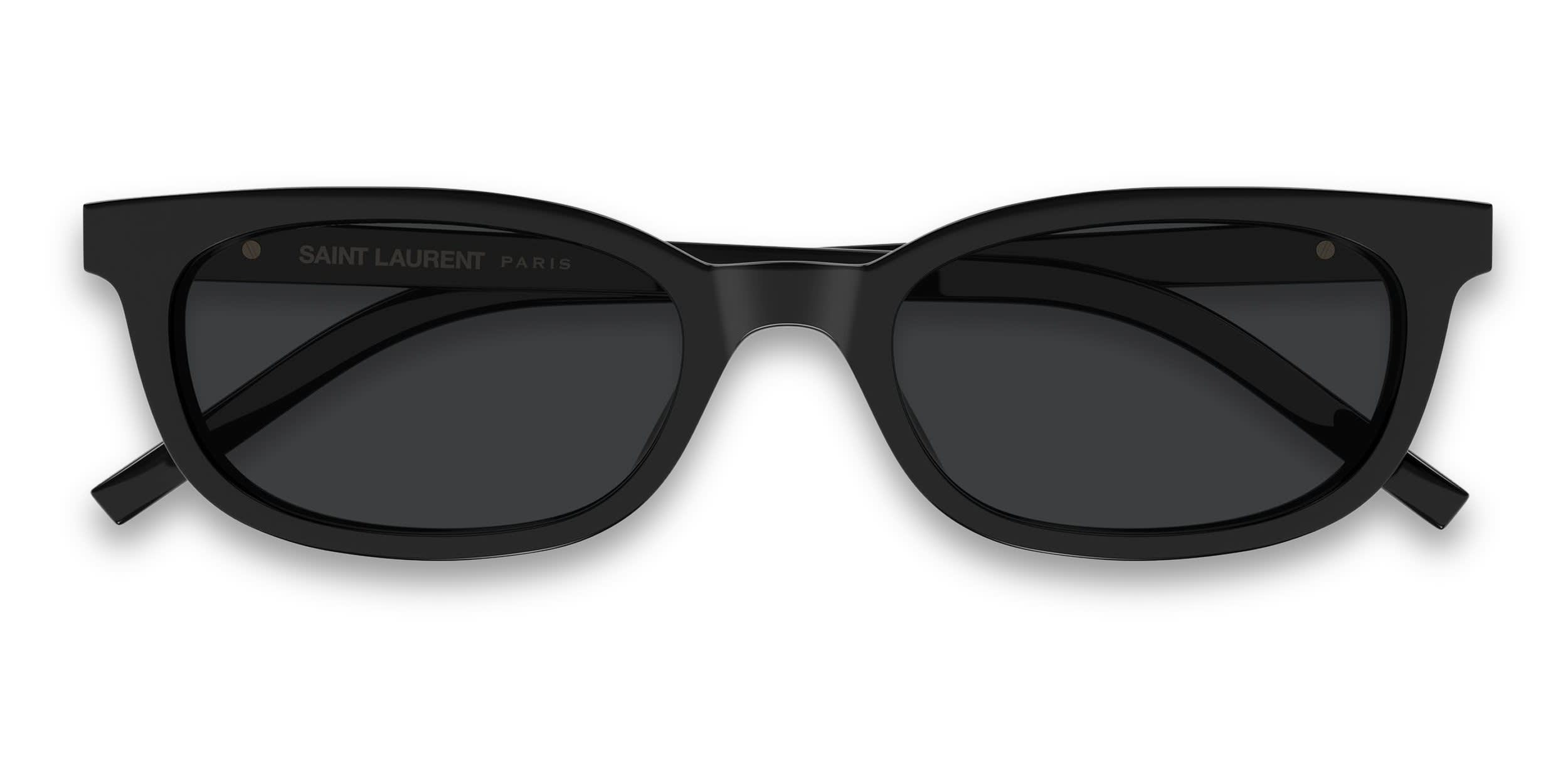 Saint Laurent SLM160 Black glasses - Black - Frontal View