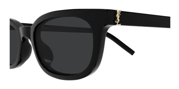 Saint Laurent SLM160 black frame with black lenses. Lenses  display picture 3