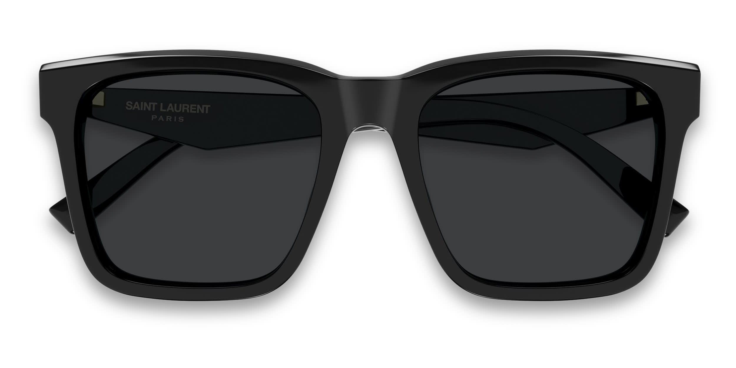 Saint Laurent SLM170 Black glasses - Black - Frontal View