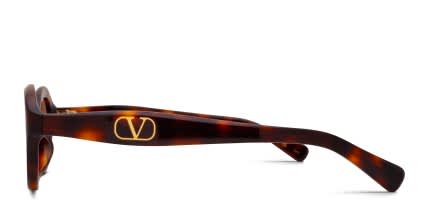 Valentino VG0008S Tortoise glasses - Tortoise - Side View