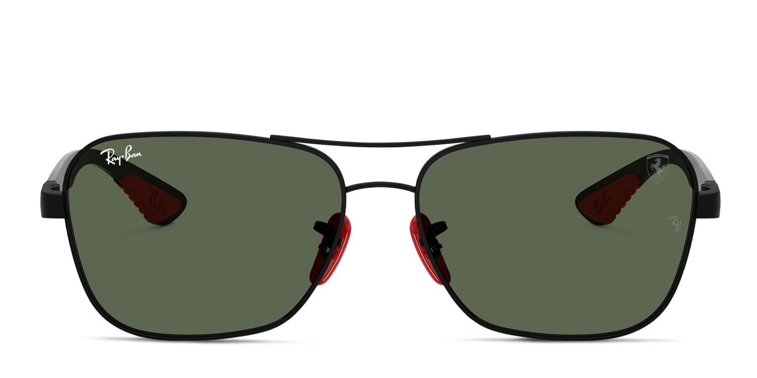 Ray-Ban RB8336M Scuderia Ferrari Collection Black glasses - Black - Frontal View