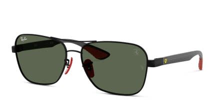 Ray-Ban RB8336M Scuderia Ferrari Collection Black glasses - Black - Angle View