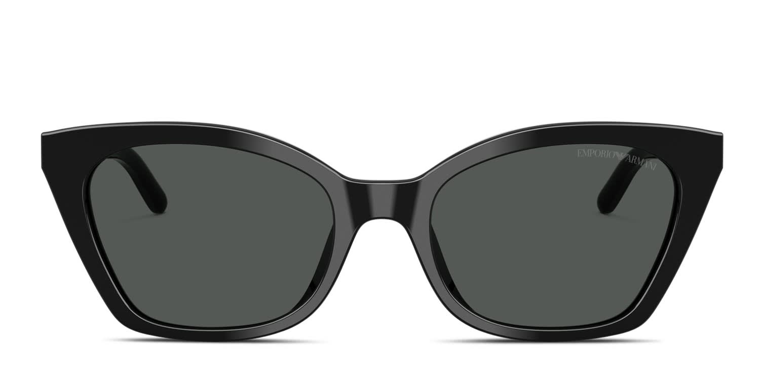 Emporio Armani EA4284U Black, Gray glasses - Black - Frontal View
