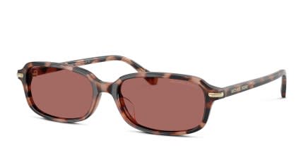 Michael Kors MK2288U Agra Pink, Tortoise glasses - Pink / Tortoise - Angle View