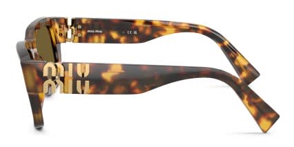 Miu Miu MUC04S Bronze, Tortoise, Brown glasses - Bronze / Tortoise - Side View