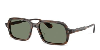 Oliver Peoples OV5634SU Larell Brown, Green glasses - Brown - Angle View