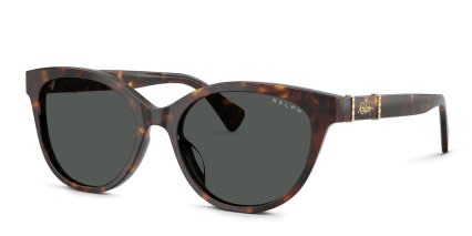 Ralph Lauren RA5357U Brown, Tortoise, Gray glasses - Brown / Tortoise - Angle View