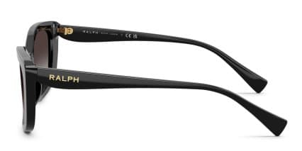 Ralph Lauren RA5358U Black, Gray glasses - Black - Side View