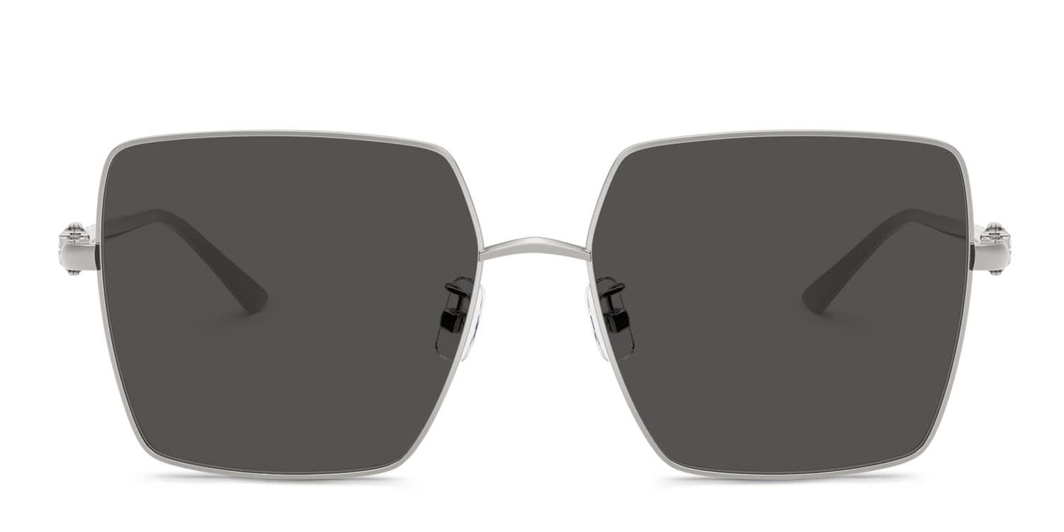 Tory Burch TY6120 Silver, Gray glasses - Silver - Frontal View
