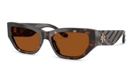 Tory Burch TY7240U Tortoise, Brown glasses - Tortoise - Angle View