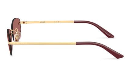 Versace VE2308D Gold, Purple glasses - Gold - Side View