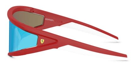 Ferrari Scuderia FZ6038U Red, Green, Blue glasses - Red - Side View