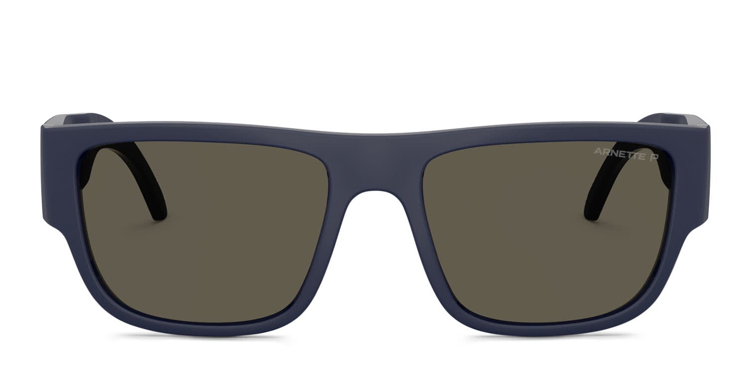 Arnette AN4377 Blue, Gray glasses - Blue - Frontal View