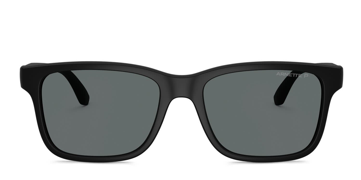 Arnette AN4378 Black, Gray glasses - Black - Frontal View