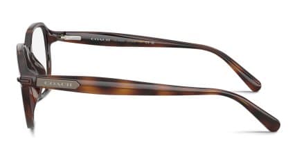 Coach HC8468U CFU15 Tortoise, Brown glasses - Tortoise - Side View
