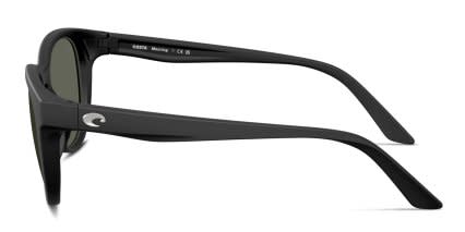 Costa Del Mar 6S9140 Mooring Black, Gray glasses - Black - Side View